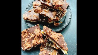 Tahini amp Halva Matzo Brittle [upl. by Divine]