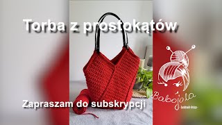 Torba z prostokątów  tulipanowiec w nowej odsłonie [upl. by Hsima104]