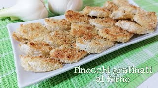 Finocchi gratinati al forno leggeri e croccanti I Le Ricette di TerroreSplendore [upl. by Revlys]