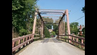 New Pekin Main Street bridge Washington County Indiana [upl. by Bricker679]