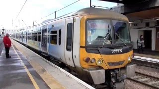 Great Northern Class 365 Departing Peterborough 06416 [upl. by Hein]