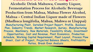 Mahua Flowers Liquor  Alcoholic Drink Mahuwa  Country Liquor [upl. by Dunton497]