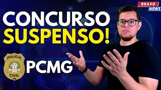 CONCURSO SUSPENSO  PC MG [upl. by Jotham]