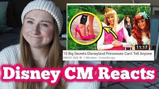 FORMER DISNEY PERFORMER REACTS TO quot10 BIG SECRETS DISNEYLAND PRINCESSES CANT TELL ANYONEquot [upl. by Koosis]