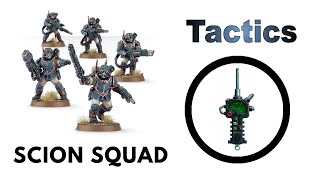 Militarum Tempestus Scions Rules Review  Tactics  Astra Militarum  Imperial Guard Scions Squad [upl. by Raymond]