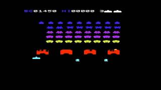 AVENGER CBM VIC20 SPACE INVADERS COMMODORE VIC20 NOSTALGIA CLASSIC RETRO VIDEO GAME [upl. by Weatherby]