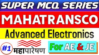 MAHATRANSCO SUPER MCQ Series  Advanced Electronics 🔴  1   2022 Assistant Engineer Electrical [upl. by Salta]