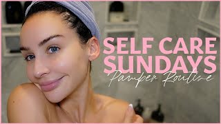 MY PAMPER ROUTINE Sunday Reset [upl. by Pawsner]