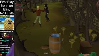 Scream 2 OSRS First Play  Ironman  No Guide VOD [upl. by Auqinu]