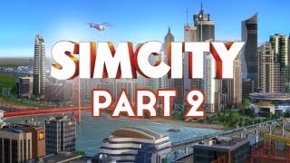 SimCity Walkthrough Part 2  UFO Attack Full Game Lets Play Commentary SimCity 5 2013 [upl. by Stockton702]