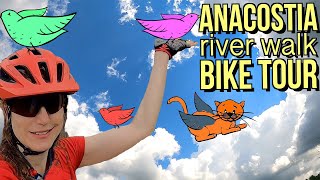 Anacostia River Trail Maryland Bicycling Day Tour [upl. by Aikit]