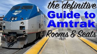 Amtrak Roomette Bedrooms and Seat Compared [upl. by Giglio]