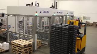 Palletiser avec le robot palettiseur Spider [upl. by Ztnaj609]