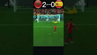 Penalty morocco vs spain world cup 2022 football highlights morocco spain [upl. by Jentoft]