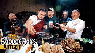 ASIA BBQ CHALLENGE Mongolias BOODOG BOYS Meet Korean BBQ Master ARTGER World Tour  Boodog Boys [upl. by Kimberli]