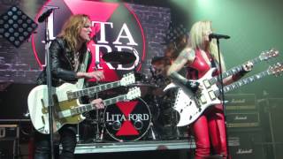 Lita Ford amp Lzzy Hale quotClose My Eyes Foreverquot Live  Webster Hall [upl. by Erreipnaej]