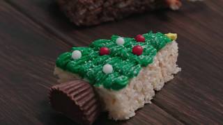 Rice Krispies Treats Holiday Hack Christmas Tree [upl. by Lleoj]