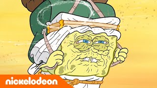 Bob l’éponge  Une pièce secrète cachée dans le Crabe Croustillant  Nickelodeon France [upl. by Oloap]