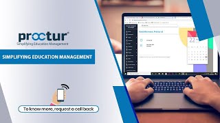 Proctur  Simplifying Education Management  Demo Video Hindi Version [upl. by Aerb]