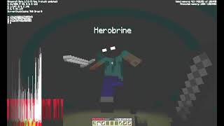 Herobrine Sighting  Minecraft Beta 173 [upl. by Lefton]