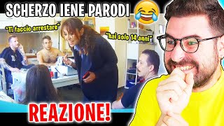 REAZIONE ALLO SCHERZO DELLE IENE A BENEDETTA PARODI [upl. by Tnek]