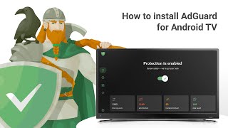 How to install AdGuard for Android TV  AdGuard [upl. by Eenad]