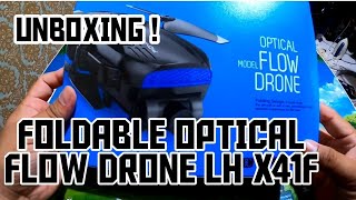 Pioneer Drone LH X41F Foldable  Unboxing amp Review [upl. by Haraz]