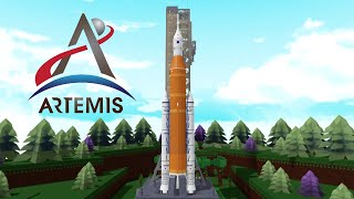 Build a boat  Space Launch System  Artemis Flight Around Moon [upl. by Amik]