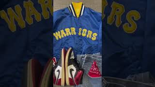 Warriors Starter Jacket Levis 501 amp Bandana Made in USA  For Sale vintageapparel [upl. by Odlareg252]