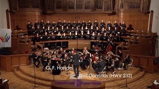 GF Handel Dixit Dominus HWV 232  Los Angeles Chamber Choir [upl. by Ranitta247]