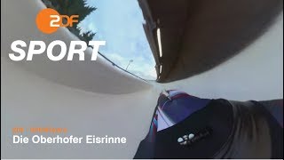 Die Oberhofer Eisrinne in 360°  ZDF SPORTextra [upl. by Nathaniel]