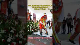 🎶VOLADORES DE PAPANTLA🌞 holacooltura sanlorenzotepaltitlan [upl. by Enamrahc]