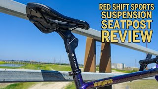 Red Shift Shock Stop Suspension Seatpost Review  The Ultimate Gravel Bike Upgrade [upl. by Seaman]