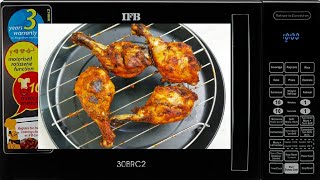 Grilled Fish Fry in IFB Microwave Oven  Fish Recipe  Fish Fry Recipe CRSKitchen [upl. by Cargian405]