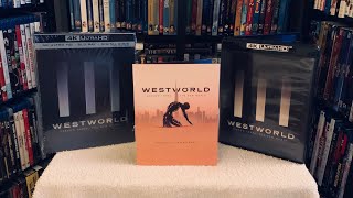 Westworld Season Three 4K Blu Ray REVIEW  Unboxing  HBO Series  Season III [upl. by Faxon]