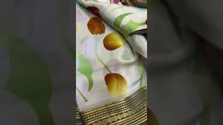 🇮🇳MysorePure Printed silk sarees24120gsm thickness Price13999Silk mark certified9148881693 [upl. by Nnyleitak]