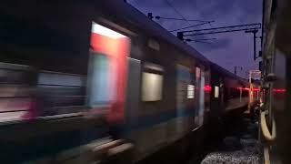 12741 Vasco Patna SF Express cruising through Sankval railway station [upl. by Ambrosane70]