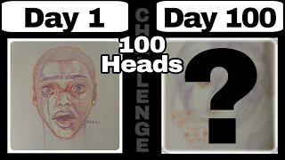 I DID THE 100 HEADS CHALLENGE [upl. by Severn]