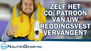 Besto Comfort Fit Automatisch Reddingsvest Co2 patroon vervangen [upl. by Kerek]