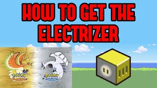 How to Get the Electrizer in Pokemon HeartgoldSoulsilver [upl. by Anilrahc]