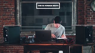 This Is Homage Beats  Interview Making A Beat With Steezy [upl. by Lasko985]