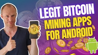 6 Legit Bitcoin Mining Apps for Android Earn FREE BTC Automatically [upl. by Earaj675]