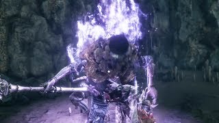 Sekiro  Shichimen Warrior Guardian Apes Burrow Mini Boss Fight [upl. by Weintrob]