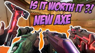 ALL NEW BATTLE PASS SKINS AND NEW SYS AXE SKIN SHOWCASE  VALORANT [upl. by Onfre60]