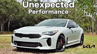 2023 Kia Stinger gt2 All Specs amp Test Drive [upl. by Ahsinal]