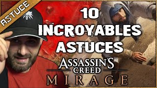 10 astuces ASSASSINS CREED MIRAGE que vous ne connaissez pas [upl. by Nrol]