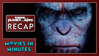 Dawn of the Planet of the Apes in Minutes  Recap [upl. by Siseneg]