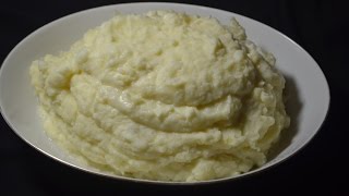 Receta de Puré de papas cremoso  Mashed Potatoes [upl. by Reese520]