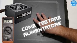 Come testare lalimentatore del PC fisso [upl. by Areic]