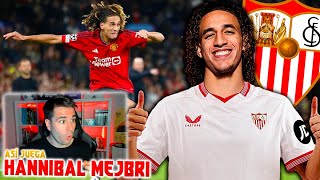 Así juega HANNIBAL MEJBRI  Nuevo fichaje del Sevilla 2324 [upl. by Emarie]